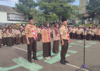 Buka Pesta Siaga, Ka Mabiran Cijeruk Buat Peserta Upacara Terharu