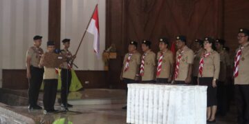 Ketua Kwarda Bali Kukuhkan Kepengurusan Kwarcab Jembrana