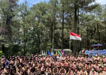Kwartir Cabang Kota Bekasi Terus Bekali Calon Peserta Jambore Dunia 2023