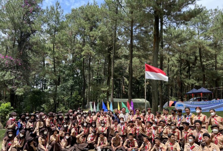 Kwartir Cabang Kota Bekasi Terus Bekali Calon Peserta Jambore Dunia 2023