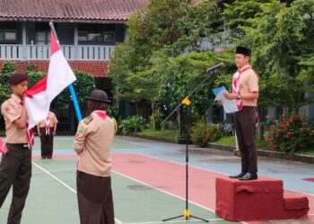 Pangkalan SMK Negeri 1 Purbalingga Gelar Pelantikan Bantara