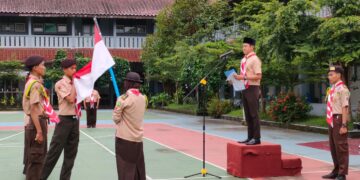Pangkalan SMK Negeri 1 Purbalingga Gelar Pelantikan Bantara