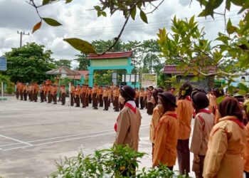 144 Peserta Ikuti Persami Gudep SDN 004 Kota Bangun