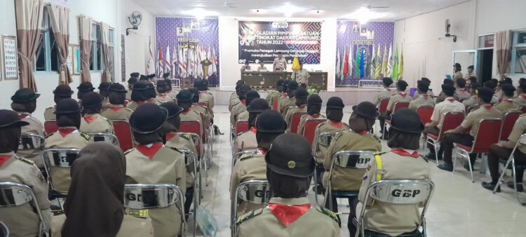 97 Pramuka Penegak Ikuti Dianpinsat Kwarda Lampung