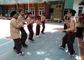 Jelang LT 2, Pramuka SDIT Nurul Akbar Adakan LT-1