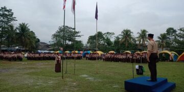 63 Regu Pramuka Ikuti Jambore Ranting Leuwiliang Kabupaten Bogor