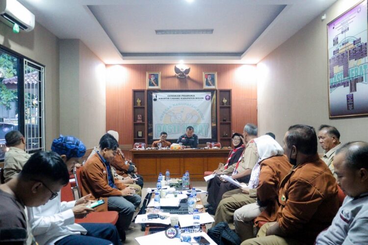 Jelang Rapat Kerja Cabang, Waka Orgakum Kwarcab Bogor Terus Matangkan Persiapan