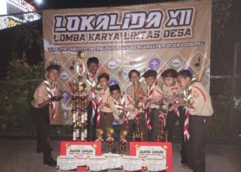 Pramuka MTs AL-Himah Gobang Kwarran Rumpin Raih Juara Umum Lokalida XII