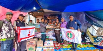 Kwarran Nanggung Bersama Unsur Pendidikan Kompak Adakan Baksos Ke Cianjur