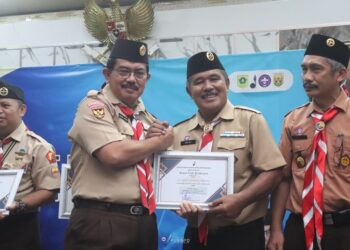 Kwarran Cibinong Raih Peringkat Ketiga Jumlah Pramuka Garuda Terbanyak Di Kabupaten Bogor