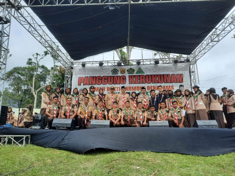 Pramuka MAN 3 Bogor Ikuti Kemah Bakti Harmoni Beragama Tingkat Kwarda Jabar