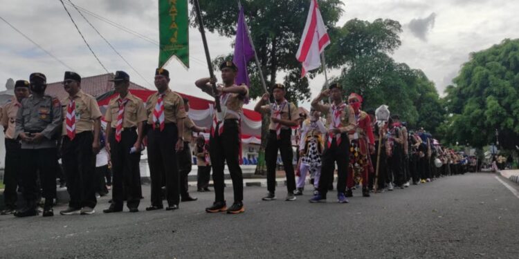 Barata 37 Kwarcab Sleman Dimulai, Peserta Tempuh Rute Boyong Kaprajan