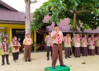 Manfaatkan Class Meeting, Banyak Gudep di Indragiri Hulu Gelar Persami