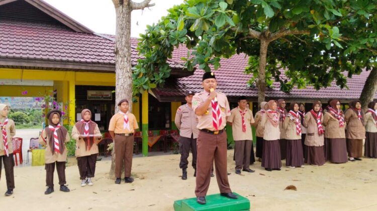 Manfaatkan Class Meeting, Banyak Gudep di Indragiri Hulu Gelar Persami