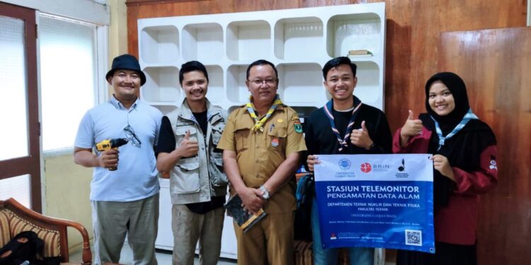 Kerjasama dengan BRIN dan Teknik Fisika UGM, Kwarda Sumbar Jadi Stasiun Monitoring Peringatan Dini Gempa Bumi