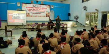 Pramuka SMA Negeri 7 Semarang Selenggarakan Kemah Anggota Muda Tahun 2022