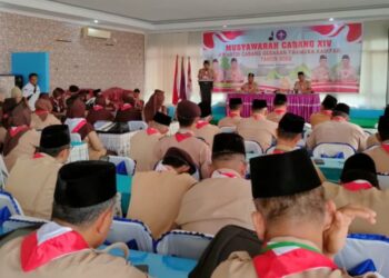 Ini Pesan Ketua Kwarda Riau saat Membuka Mucab XIV Gerakan Pramuka Kampar