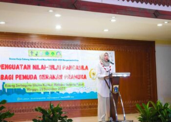 Kwarcab Jakarta Pusat Selenggarakan Seminar Penguatan Nilai-Nilai Pancasila bagi Pemuda Gerakan Pramuka