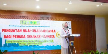 Kwarcab Jakarta Pusat Selenggarakan Seminar Penguatan Nilai-Nilai Pancasila bagi Pemuda Gerakan Pramuka