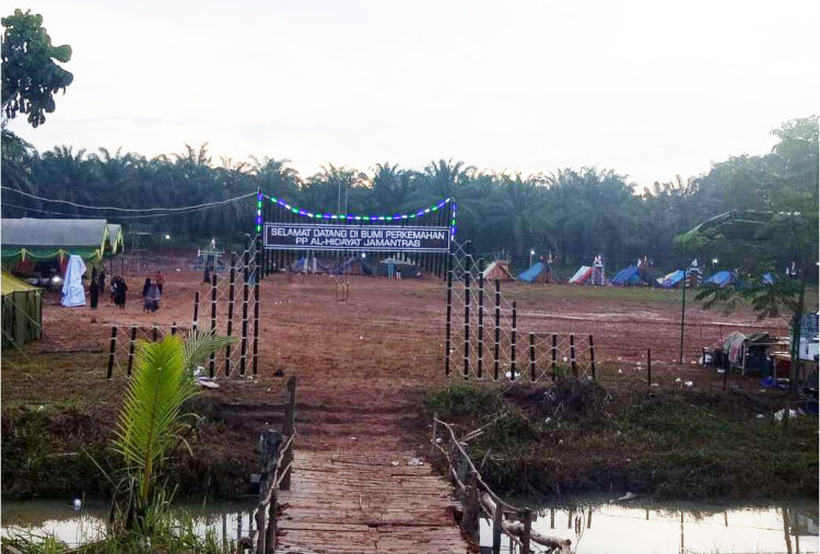 Peringati Hari Lahir, Pondok Pesantren Al-Hidayat Jamantras Lempuing Jaya Selenggarakan Perkemahan