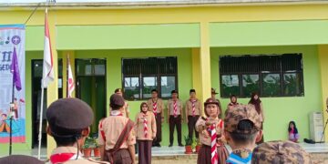 Pramuka Penggalang se-Kwarran Bojonggede Bersaing di LT-II