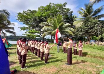 Gugusdepan Pangkalan SMK Kesehatan Bantul Kukuhkan 22 Penegak Bantara