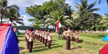 Gugusdepan Pangkalan SMK Kesehatan Bantul Kukuhkan 22 Penegak Bantara