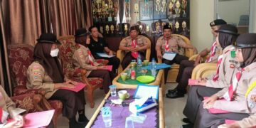 Puluhan Penegak Pandega Ikuti Test Wawancara DKC Kota Palembang Pergantian Antar Waktu