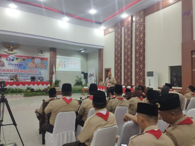 Kwarda Sulteng Gelar Orientasi Mabida, Penekanan Tugas dan Fungsi dalam Pengembangan Gerakan Pramuka