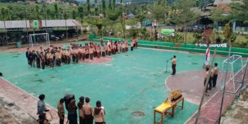 Giat Kanira Pererat Tali Silatuhami dan Gali Potensi Pramuka Tenjolaya