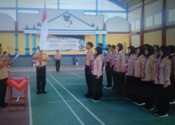 Pengurus DKR Jakenan Pati Dilantik, Kak Sukiman Ingatkan Pramuka Wajib Peka Informasi