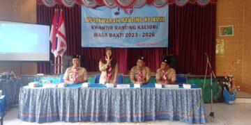 Musran Kwarran Kaliori, Ketua Kwarcab Harapkan Kepengurusan Solid dan Kompak