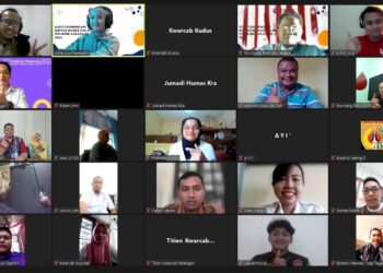 Huminfo Kwarda Jateng Gelar Monev, Kwarcab Pati Hadir Daring