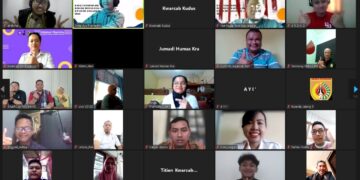 Huminfo Kwarda Jateng Gelar Monev, Kwarcab Pati Hadir Daring