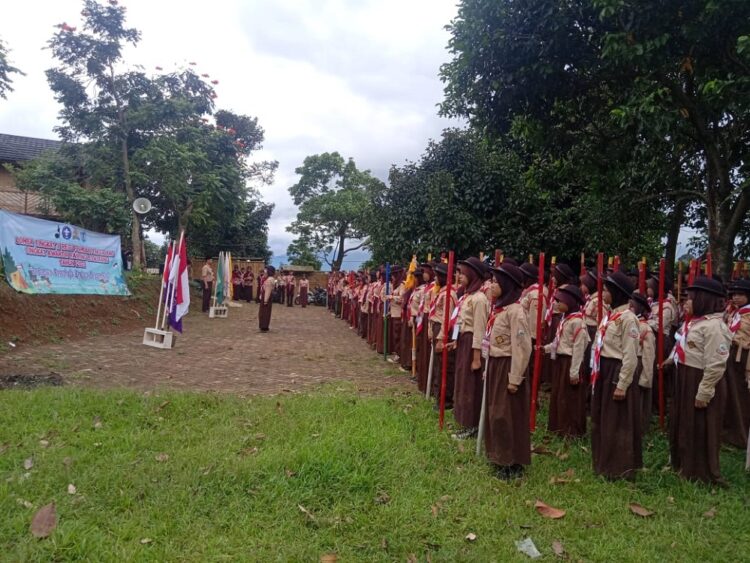 Inilah Harapan Waka Binamuda Kwarcab Bogor Saat Membuka LT-II Kwarran Leuwiliang