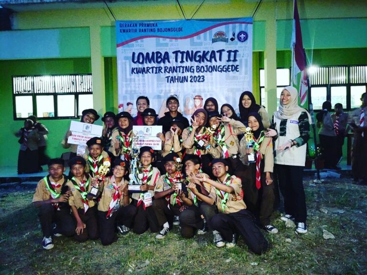 Inilah Regu Berprestasi Tinggi Hasil LT-II Kwarran Bojonggede Kabupaten Bogor