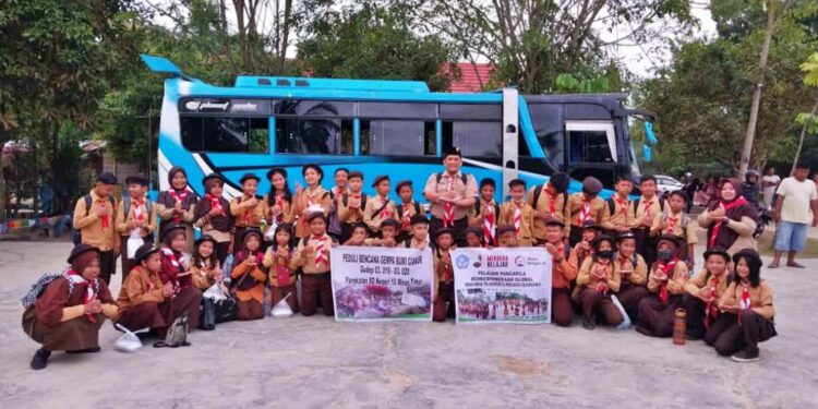 Pengenalan Sejarah, Pramuka Gudep SDN 010 Minas Timur Kunjungi Beberapa Destinasi Wisata di Siak Sri Indrapura