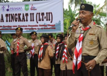 11 Regu Penggalang Ikuti LT-II Kwarran Tebing Tinggi