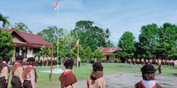 LT-II Kwarran Tebing Tinggi Barat Diikuti 9 Regu Penggalang