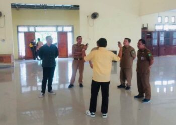 Bakal Direhab, Dispora Riau Survey Aula Buper Kwarda Riau