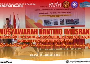 Kak Adiyat Nuryasin Buka Musyawarah Ranting Gerakan Pramuka Rajeg