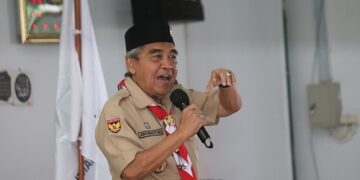 Foto : Kak Djoko Mursito, Narasumber Kursus Orientasi Ka Mabigus Sekolah di Lingkungan Kemenag Bogor