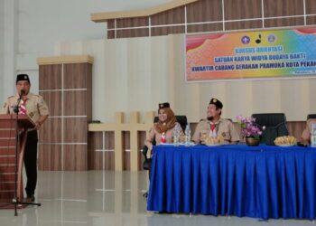 Kadisdik Kota Pekanbaru Apresiasi Pelaksanaan Kursus Orientasi Saka Widya Budaya Bakti Tahun 2023