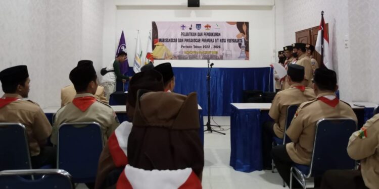 Mabisako dan Pinsakocab Pramuka SIT Kota Yogyakarta Masa Bakti 2022-2026 Resmi Dilantik Hari Ini