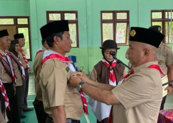 Pengurus Kwarran Kuala Kampar Periode 2022-2025 Resmi Dilantik, Ka Mabiran : Segera Kita Bergiat Kembali