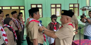 Pengurus Kwarran Kuala Kampar Periode 2022-2025 Resmi Dilantik, Ka Mabiran : Segera Kita Bergiat Kembali