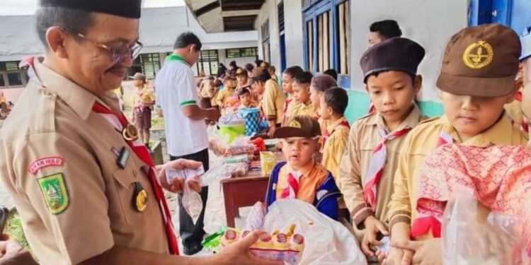 Seru ! Gudep SDN 005 Tambusai Utara Gelar Pesta Siaga