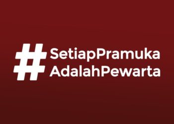 Tak Ternilai, Semangat #SetiapPramukaAdalahPewarta Wujud Nyata Pengabdian Tanpa Batas