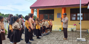 Gudep SDN 1 Togid Kabupaten Bolaang Mongondow Timur Gelar Latihan Perdana