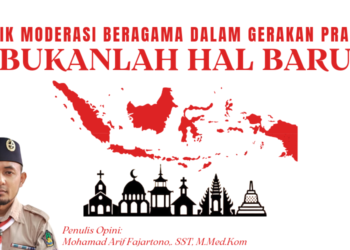 Praktik Moderasi Beragama Dalam Gerakan Pramuka, Bukanlah Hal Baru